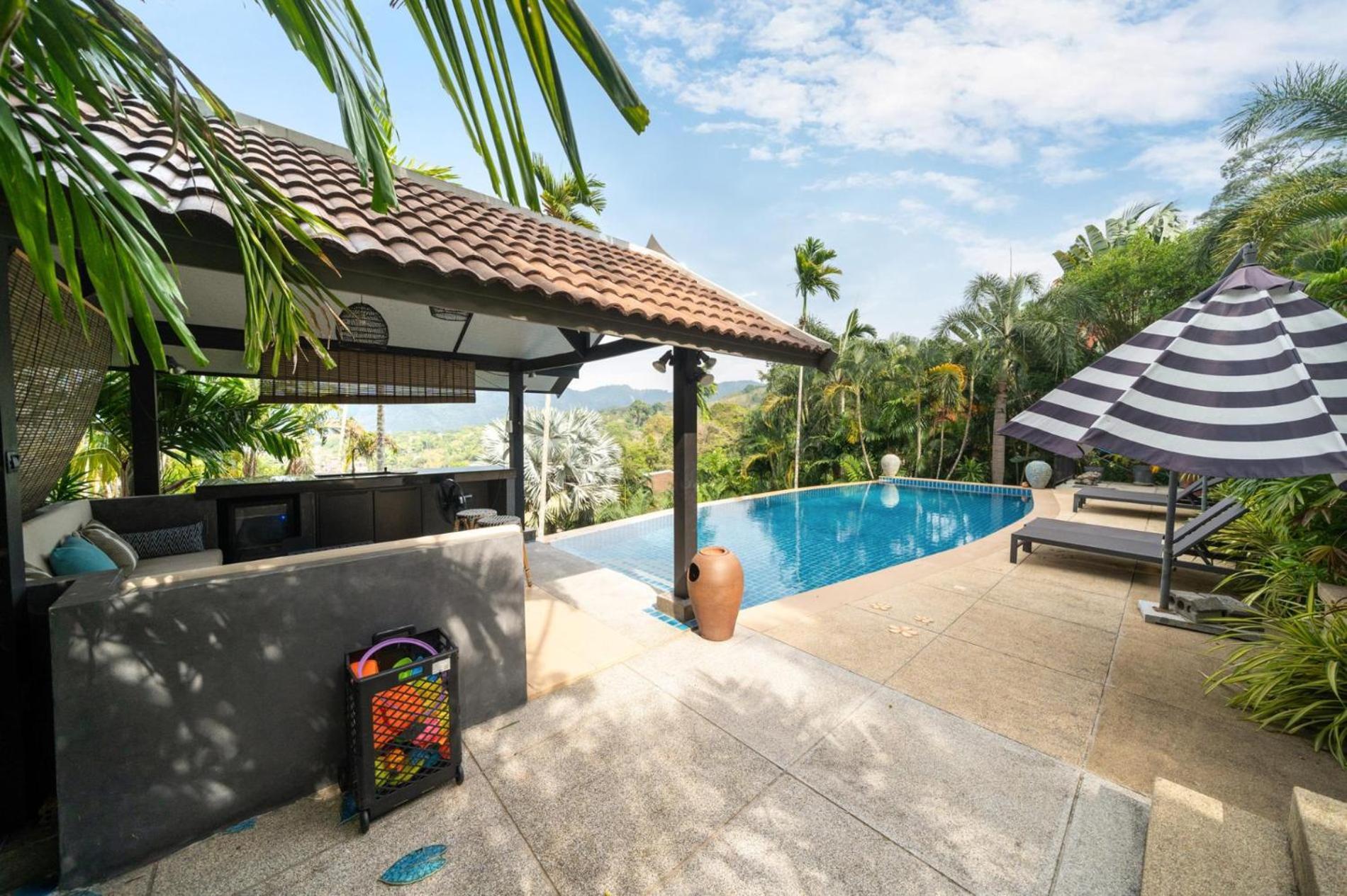Villa Kinnaree Grand - Pool, Panoramic Views, Maid *